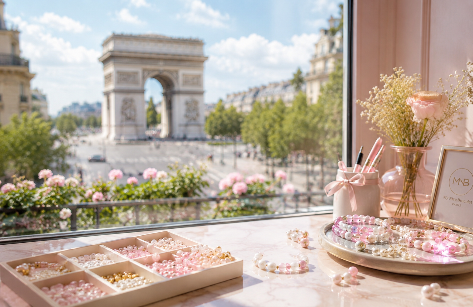 L'atelier My Nice Bracelet ouvert 7 jours sur 7 à Paris — création de bracelets