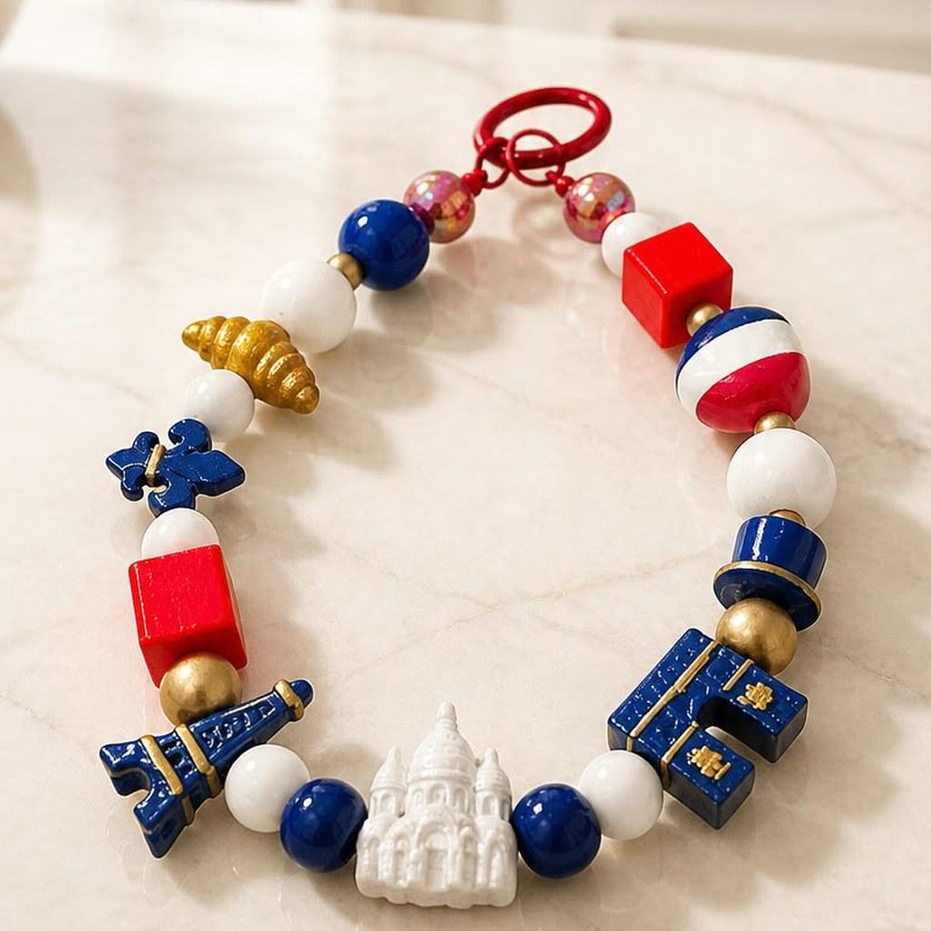 Bracelet Paris tricolore