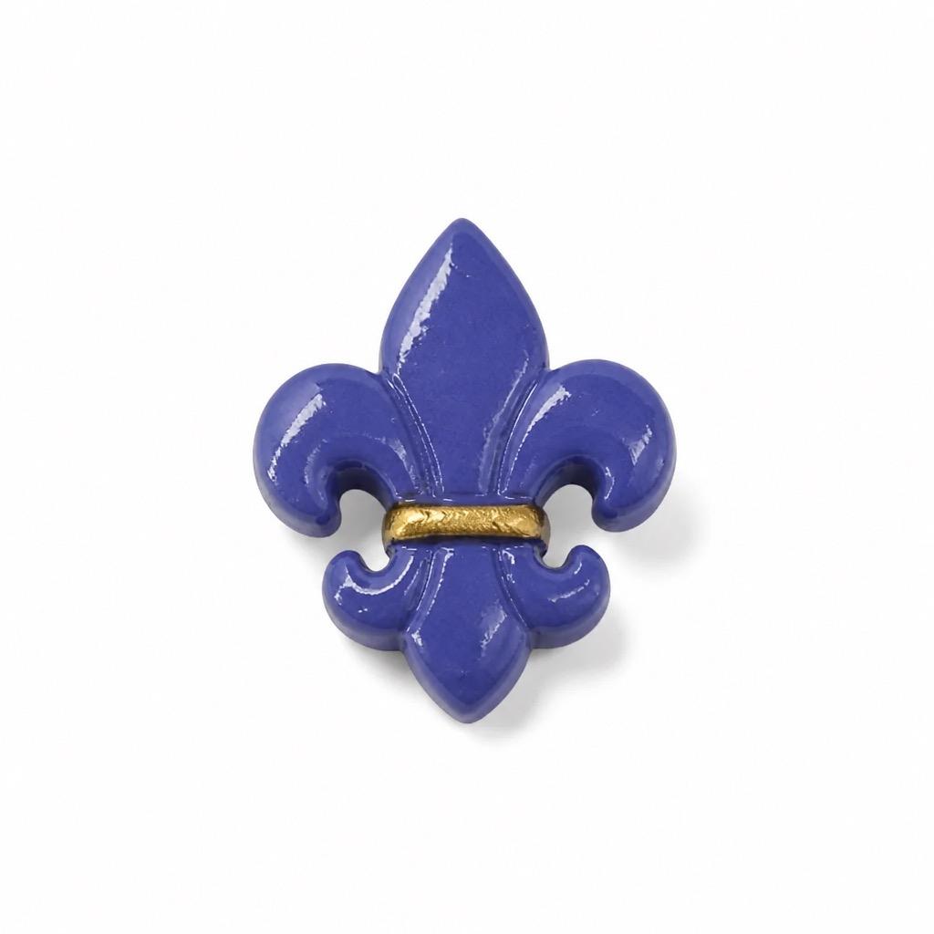 Fleur de lys — Bleu roi